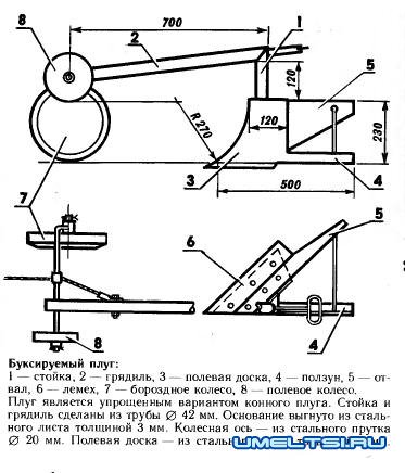 Мотолебедка или мотоблок