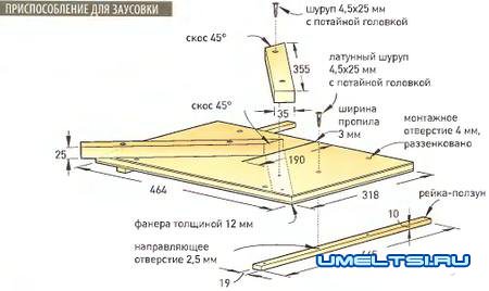 Советы работы на пильном станке