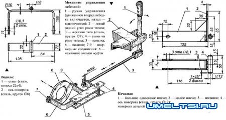 Самодельная лебедка