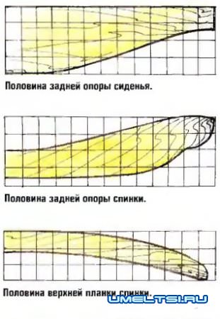 Кресло - шезлонг Адирондак