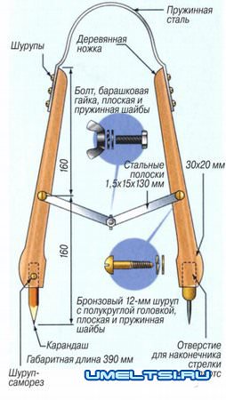 циркуль столяра