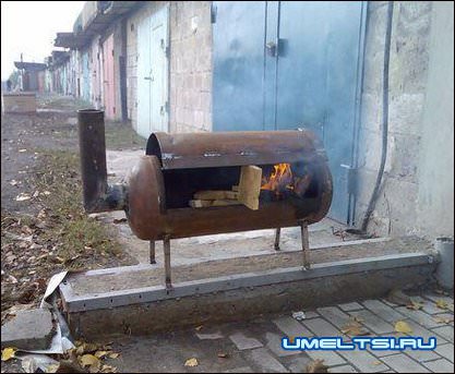 мангал из газового баллона мангал из газового баллона