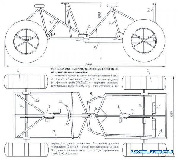 веловездеход своими руками