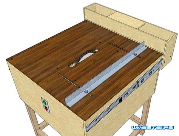 Циркулярка из дисковой пилы