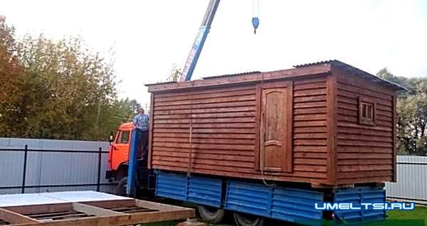 Строительство летнего гостевого домика Строительство летнего гостевого домика