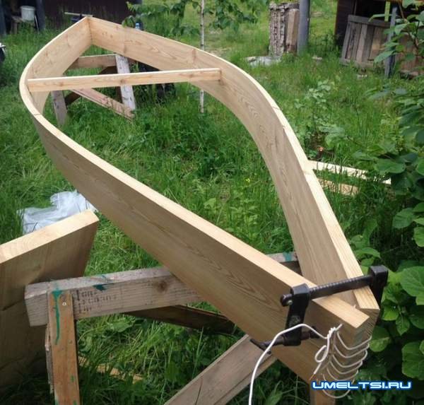 делаем деревянную лодку - плоскодонку