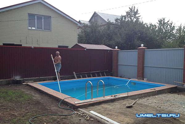 Как построить домашний бассейн