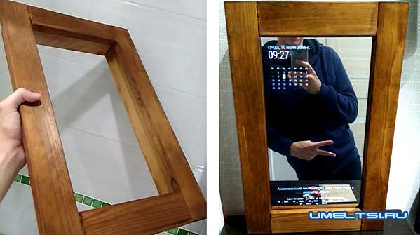 Как сделать "умное" зеркало"