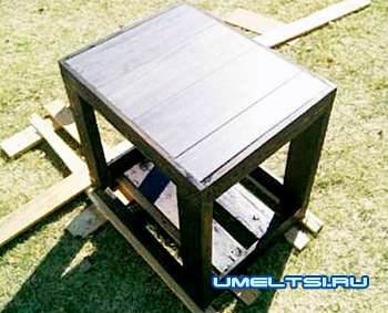 вариант журнального столика из палет вариант журнального столика из палет