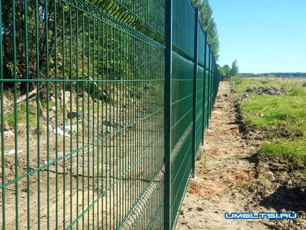 Быстрый способ огородить участок2 Быстрый способ огородить участок2